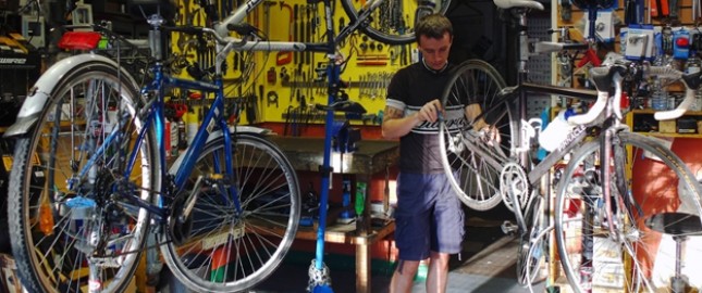 london bicycle repair shop